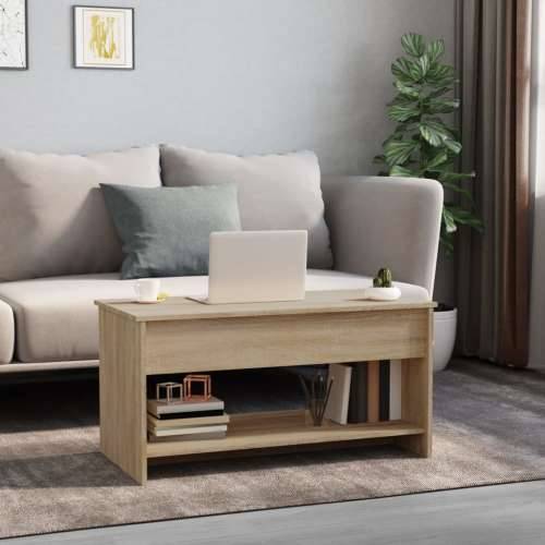 Stolić za kavu boja hrasta 102x50x52,5 cm konstruirano drvo - sonoma hrast 102 x 50 x 52.5 cm 1 Cijena