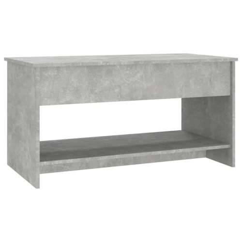 Stolić za kavu boja betona 102x50,5x52,5 cm konstruirano drvo - Beton siva 102 x 50 x 52.5 cm 1 Cijena