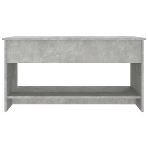 Stolić za kavu boja betona 102x50,5x52,5 cm konstruirano drvo - Beton siva 102 x 50 x 52.5 cm 1 Cijena