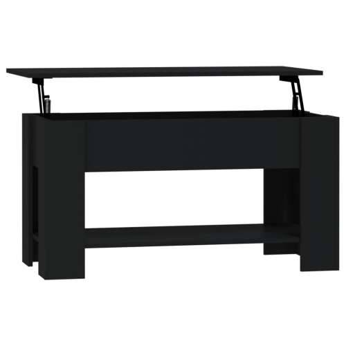 Stolić za kavu crni 101x49x52 cm od konstruiranog drva - Crna 101 x 49 x 52 cm 1 Cijena