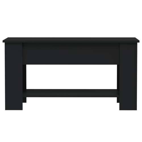Stolić za kavu crni 101x49x52 cm od konstruiranog drva - Crna 101 x 49 x 52 cm 1 Cijena