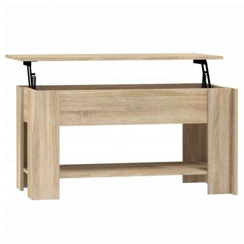 Stolić za kavu boja hrasta 101x49x52 cm konstruirano drvo - sonoma hrast 101 x 49 x 52 cm 1 Cijena
