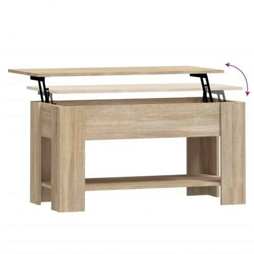 Stolić za kavu boja hrasta 101x49x52 cm konstruirano drvo - sonoma hrast 101 x 49 x 52 cm 1 Cijena