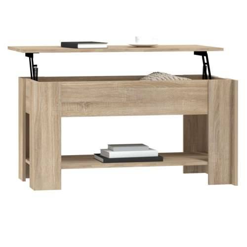 Stolić za kavu boja hrasta 101x49x52 cm konstruirano drvo - sonoma hrast 101 x 49 x 52 cm 1 Cijena