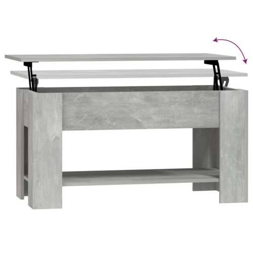 Stolić za kavu boja betona 101x49x52 cm konstruirano drvo - Beton siva 101 x 49 x 52 cm 1 Cijena