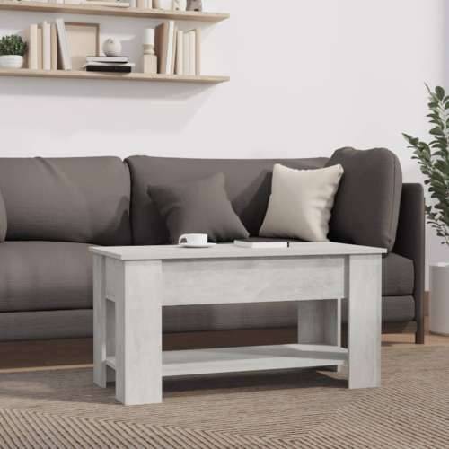 Stolić za kavu boja betona 101x49x52 cm konstruirano drvo - Beton siva 101 x 49 x 52 cm 1 Cijena