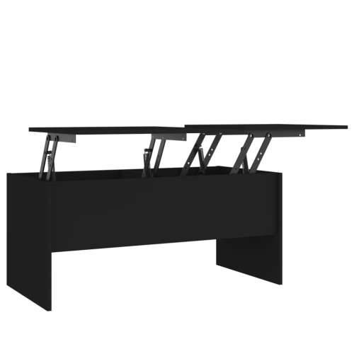 Stolić za kavu crni 102x50,5x46,5 cm od konstruiranog drva - Crna 102 x 50 x 46.5 cm 1 Cijena