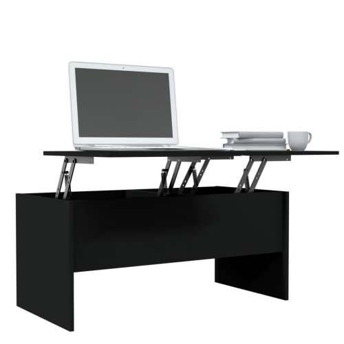 Stolić za kavu crni 102x50,5x46,5 cm od konstruiranog drva - Crna 102 x 50 x 46.5 cm 1 Cijena