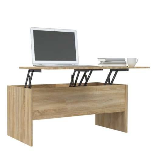 Stolić za kavu boja hrasta 102x50,5x46,5 cm konstruirano drvo - sonoma hrast 102 x 50 x 46.5 cm 1 Cijena