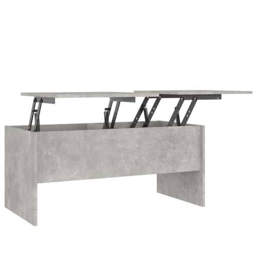Stolić za kavu boja betona 102x50,5x46,5 cm konstruirano drvo - Beton siva 102 x 50 x 46.5 cm 1 Cijena