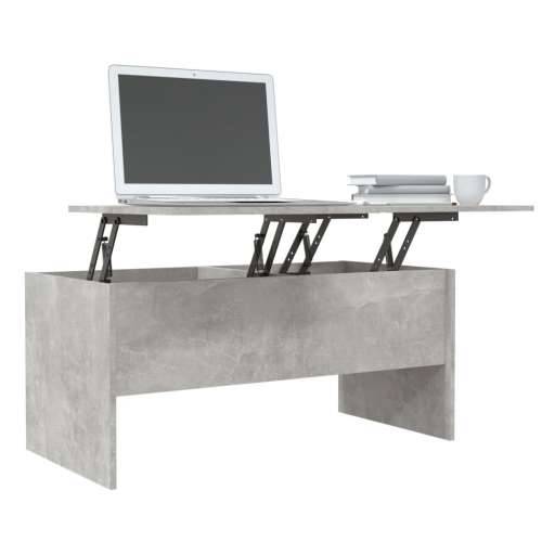 Stolić za kavu boja betona 102x50,5x46,5 cm konstruirano drvo - Beton siva 102 x 50 x 46.5 cm 1 Cijena