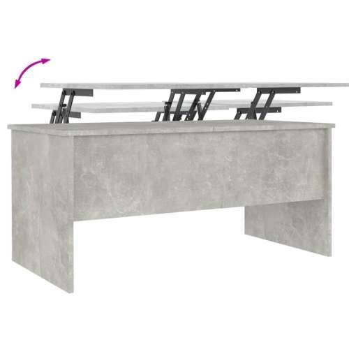 Stolić za kavu boja betona 102x50,5x46,5 cm konstruirano drvo - Beton siva 102 x 50 x 46.5 cm 1 Cijena