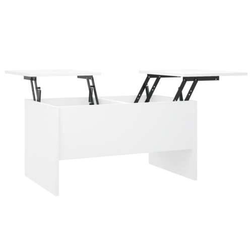 Stolić za kavu bijeli 80x50x42,5 cm od konstruiranog drva - Bijela 80 x 50 x 42.5 cm 1 Cijena