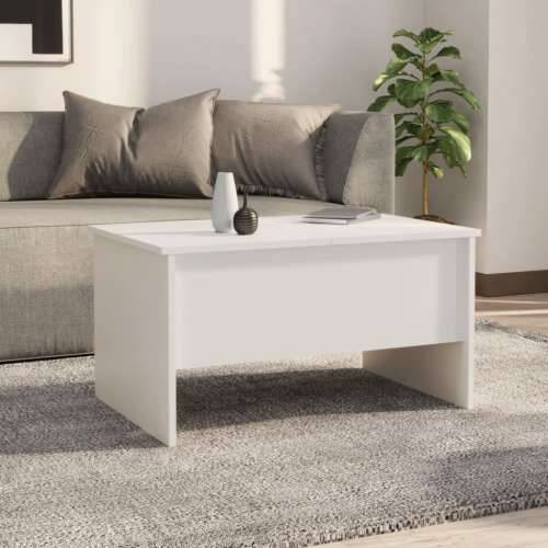 Stolić za kavu bijeli 80x50x42,5 cm od konstruiranog drva - Bijela 80 x 50 x 42.5 cm 1 Cijena