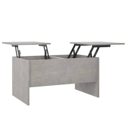 Stolić za kavu boja betona 80x50x42,5 cm konstruirano drvo - Beton siva 80 x 50 x 42.5 cm 1 Cijena