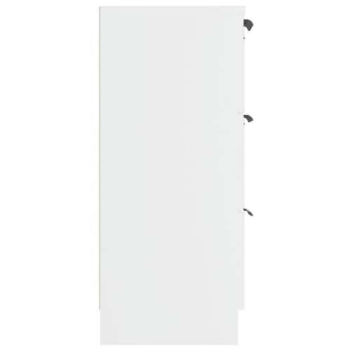 Komoda bijela 60x30x70 cm od konstruiranog drva - Bijela 1 Cijena