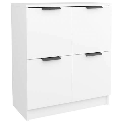 Komoda bijela 60x30x70 cm od konstruiranog drva - Bijela 1 Cijena