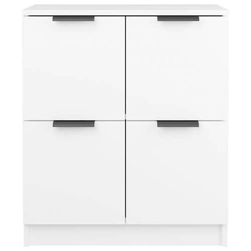 Komoda bijela 60x30x70 cm od konstruiranog drva - Bijela 1 Cijena