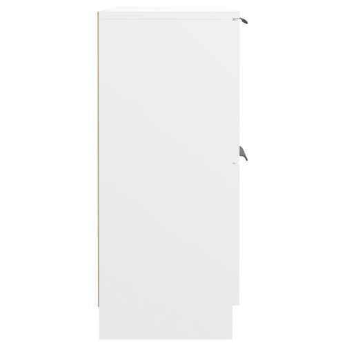 Komoda bijela 60x30x70 cm od konstruiranog drva - Bijela 1 Cijena