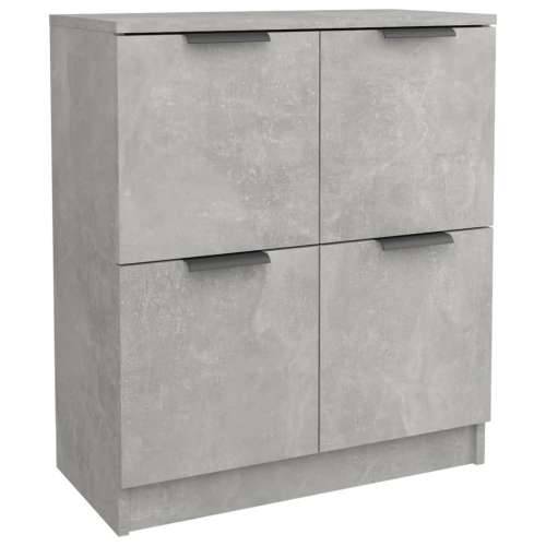 Komoda siva boja betona 60x30x70 cm od konstruiranog drva - Beton siva 1 Cijena