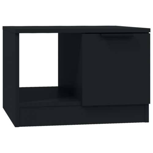 Stolić za kavu crni 50x50x36 cm od konstruiranog drva - Crna 1 Cijena