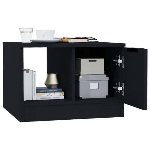 Stolić za kavu crni 50x50x36 cm od konstruiranog drva - Crna 1 Cijena