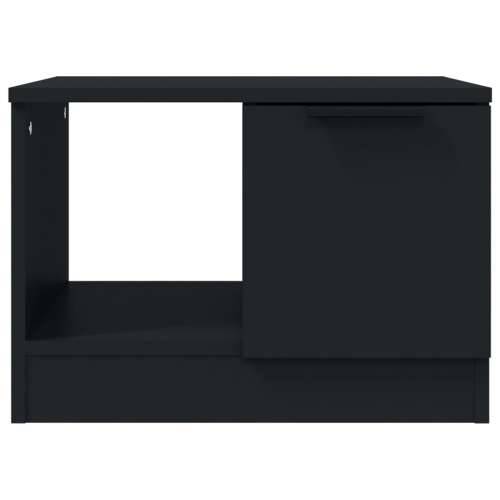 Stolić za kavu crni 50x50x36 cm od konstruiranog drva - Crna 1 Cijena
