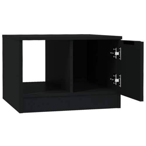 Stolić za kavu crni 50x50x36 cm od konstruiranog drva - Crna 1 Cijena