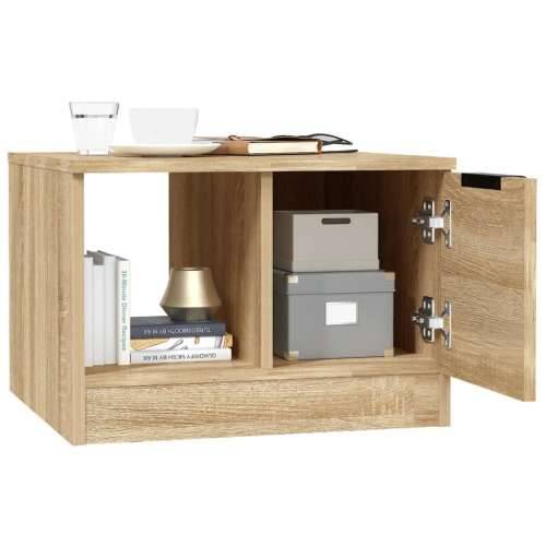 Stolić za kavu boja hrasta 50x50x36 cm konstruirano drvo - sonoma hrast 1 Cijena