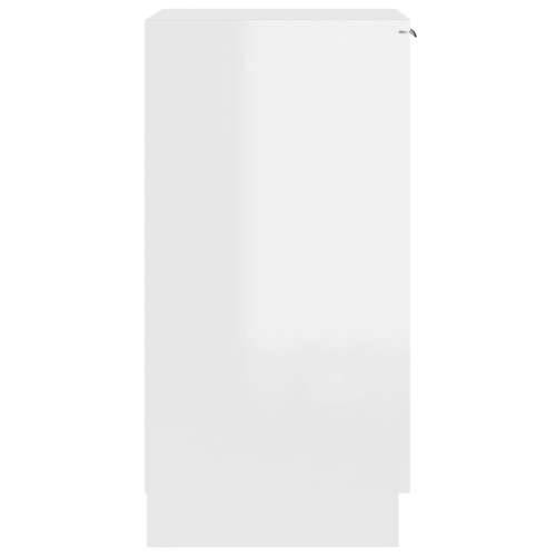 Ormarić za cipele sjajni bijeli 30x35x70 cm konstruirano drvo - Visoko sjajno bijela 1 Cijena