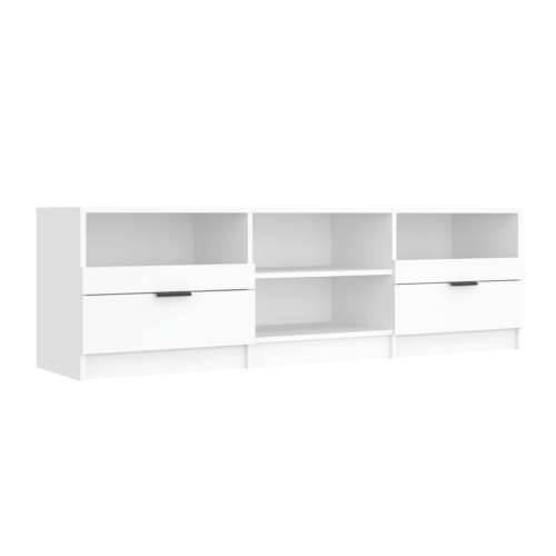 TV ormarić bijeli 150x33,5x45 cm od konstruiranog drva - Bijela 1 Cijena