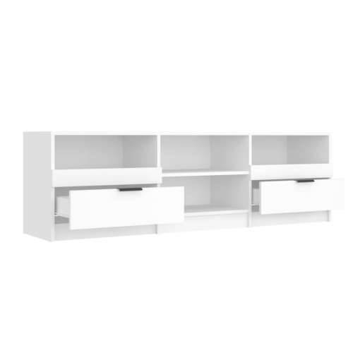TV ormarić bijeli 150x33,5x45 cm od konstruiranog drva - Bijela 1 Cijena