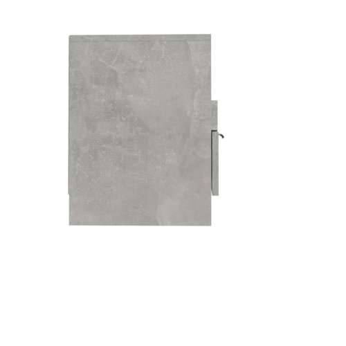 TV ormarić boja betona 150x33,5x45 cm od konstruiranog drva - Beton siva 1 Cijena