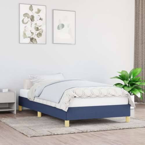 Okvir za krevet plavi 80x200 cm od tkanine