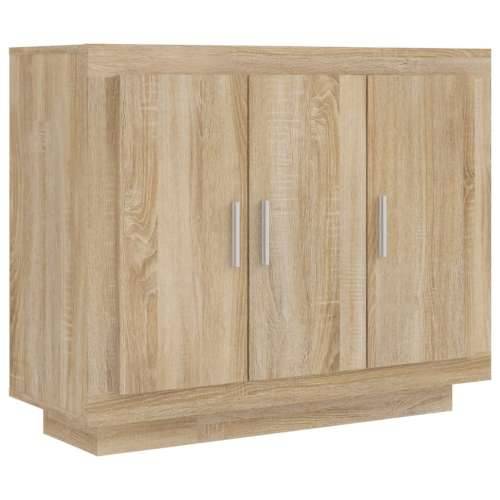 Komoda boja hrasta sonome 92x35x75 cm od konstruiranog drva - sonoma hrast 1 Cijena