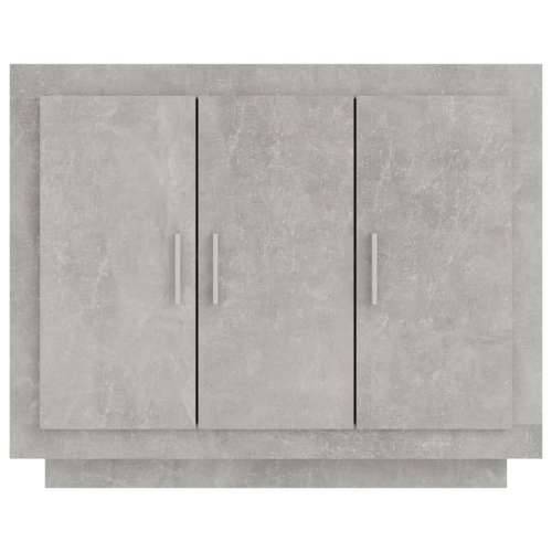 Komoda siva boja betona 92x35x75 cm od konstruiranog drva - Beton siva 1 Cijena