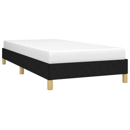 Okvir za krevet bez madraca crni 100x200 cm od tkanine - Crna 100 x 200 cm 25 cm Cijena