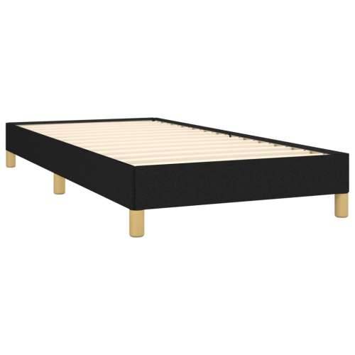 Okvir za krevet bez madraca crni 100x200 cm od tkanine - Crna 100 x 200 cm 25 cm Cijena