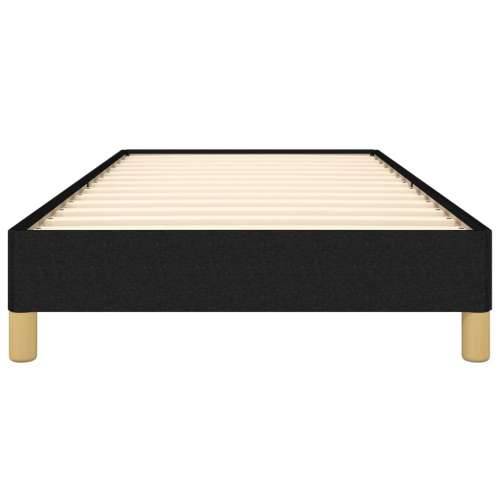 Okvir za krevet bez madraca crni 100x200 cm od tkanine - Crna 100 x 200 cm 25 cm Cijena