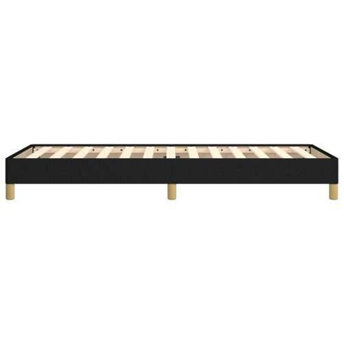 Okvir za krevet bez madraca crni 100x200 cm od tkanine - Crna 100 x 200 cm 25 cm Cijena
