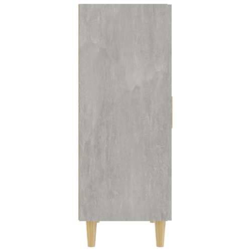 Komoda siva boja betona 70x34x90 cm od konstruiranog drva - Beton siva 1 Cijena