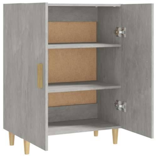 Komoda siva boja betona 70x34x90 cm od konstruiranog drva - Beton siva 1 Cijena