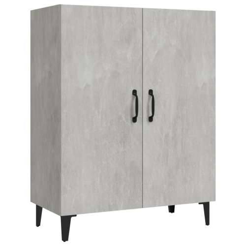 Komoda siva boja betona 70x34x90 cm od konstruiranog drva - Beton siva 1 Cijena