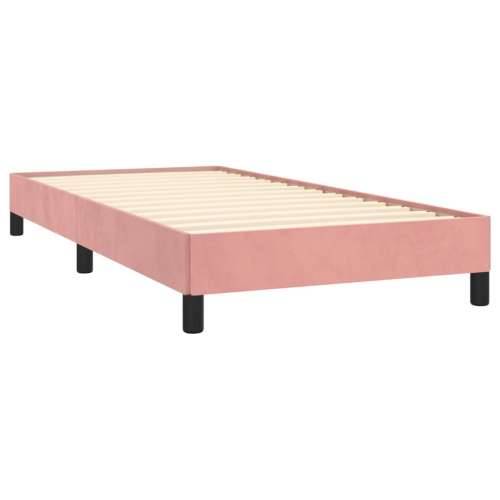 Okvir za krevet ružičasti 90x200 cm baršunasti - Ružičasta 90 x 200 cm 25 cm Cijena