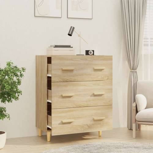 Komoda boja hrasta sonome 70x34x90 cm od konstruiranog drva - sonoma hrast 1 Cijena