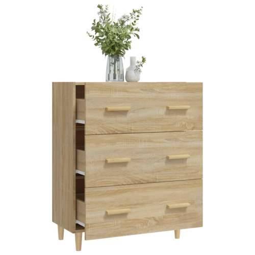 Komoda boja hrasta sonome 70x34x90 cm od konstruiranog drva - sonoma hrast 1 Cijena