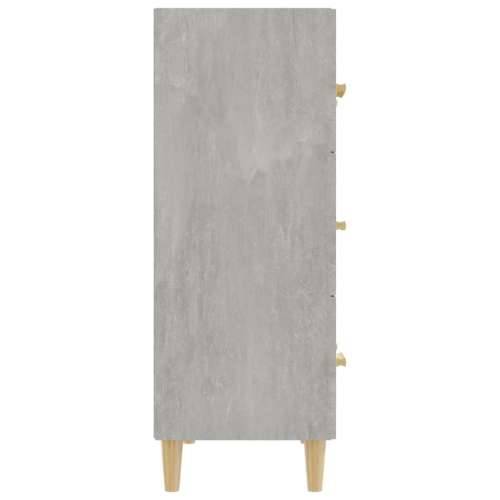 Komoda siva boja betona 70x34x90 cm od konstruiranog drva - Beton siva 1 Cijena
