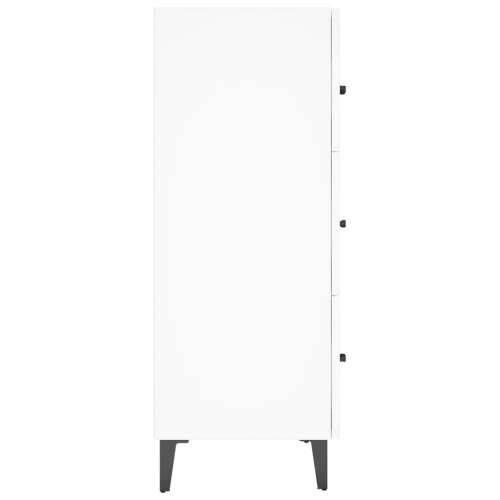 Komoda bijela 69,5x34x90 cm od konstruiranog drva - Bijela 1 Cijena