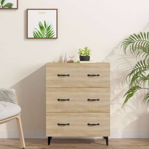 Komoda boja hrasta sonome 69,5x34x90 cm od konstruiranog drva - sonoma hrast 1 Cijena