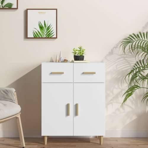 Komoda bijela 69,5x34x89 cm od konstruiranog drva - Bijela 1 Cijena